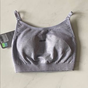 Gymshark Flex Strappy Sports Bra - Blue/Charcoal